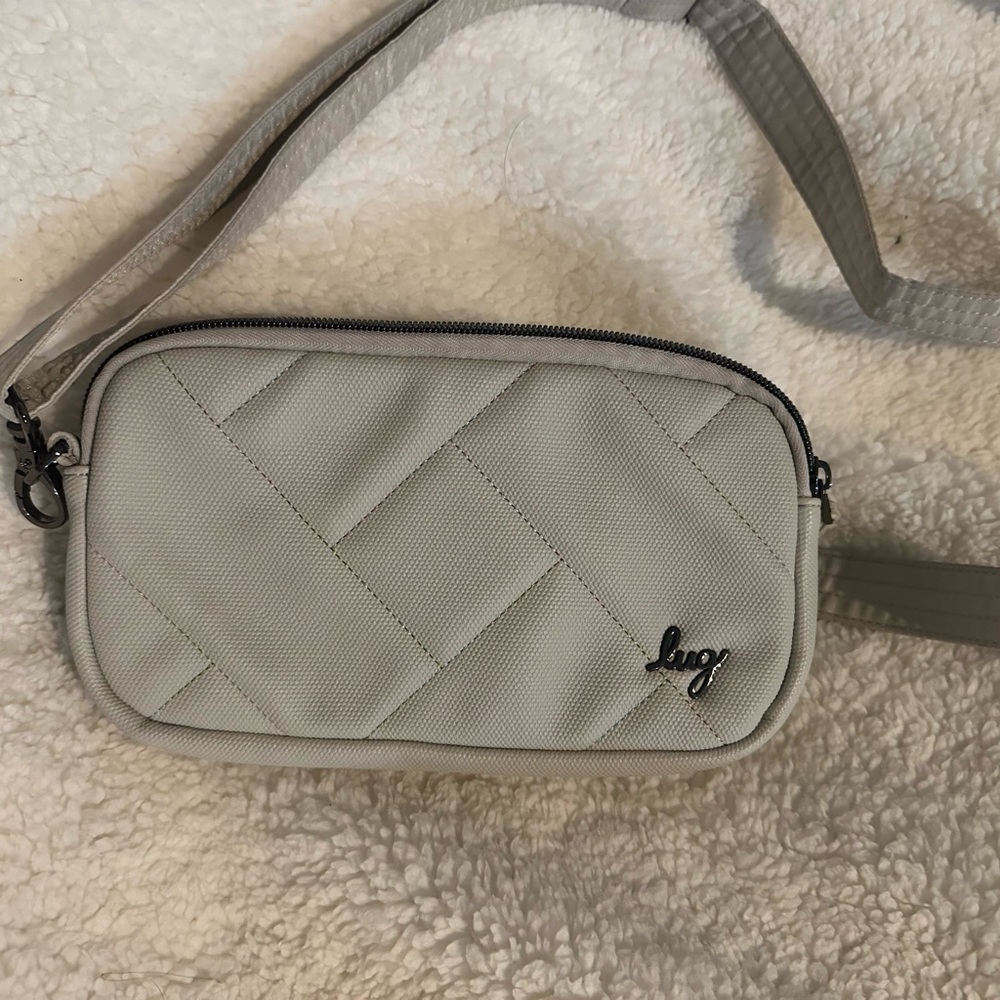 Lug coupe xl matte lux - pebble with icepop stitching
